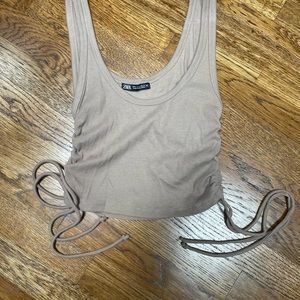 Zara Cropped Tank Top